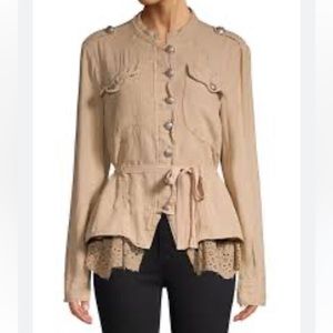 Free People Emilia Utilitarian Jacket Sz S
